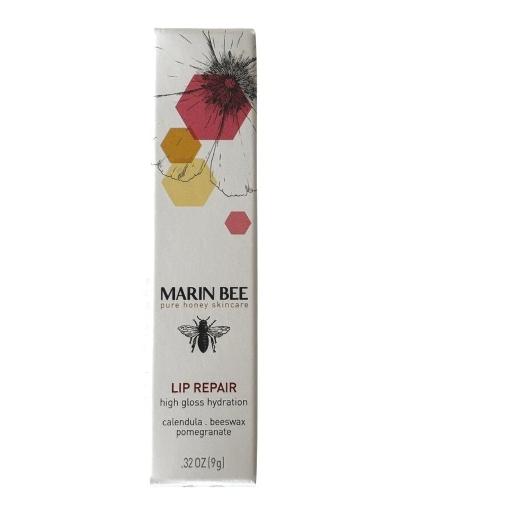 Marin Bee Lip‎ Repair High Gloss Hydration Natural Organic Ingredients NIB